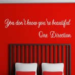 ONE DIRECTION VINYL WALL ART STICKERS GRAPHICS