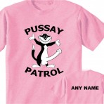 PUSSAY PATROL INBETWEENERS PERSONALISED STAG HOLIDAY EVENT T-SHIRT